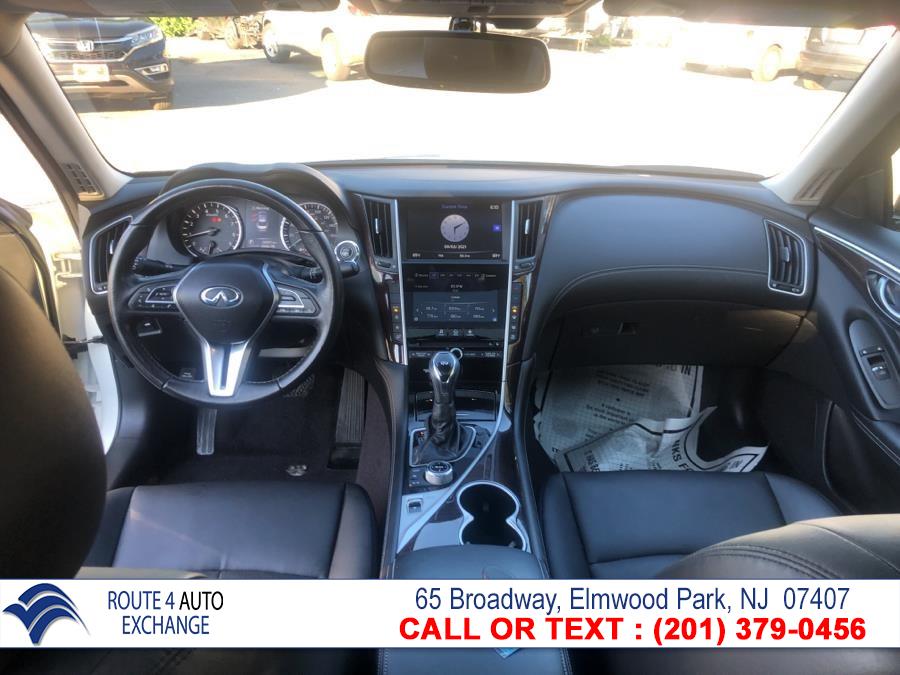 Used INFINITI Q50 3.0t LUXE AWD 2018 | Route 4 Auto Exchange. Elmwood Park, New Jersey Used INFINITI Q50 3.0t LUXE AWD 2018 | Route 4 Auto Exchange. Elmwood Park, New Jersey
