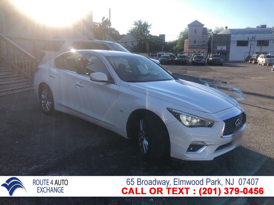 Used INFINITI Q50 3.0t LUXE AWD 2018 | Route 4 Auto Exchange. Elmwood Park, New Jersey Used INFINITI Q50 3.0t LUXE AWD 2018 | Route 4 Auto Exchange. Elmwood Park, New Jersey