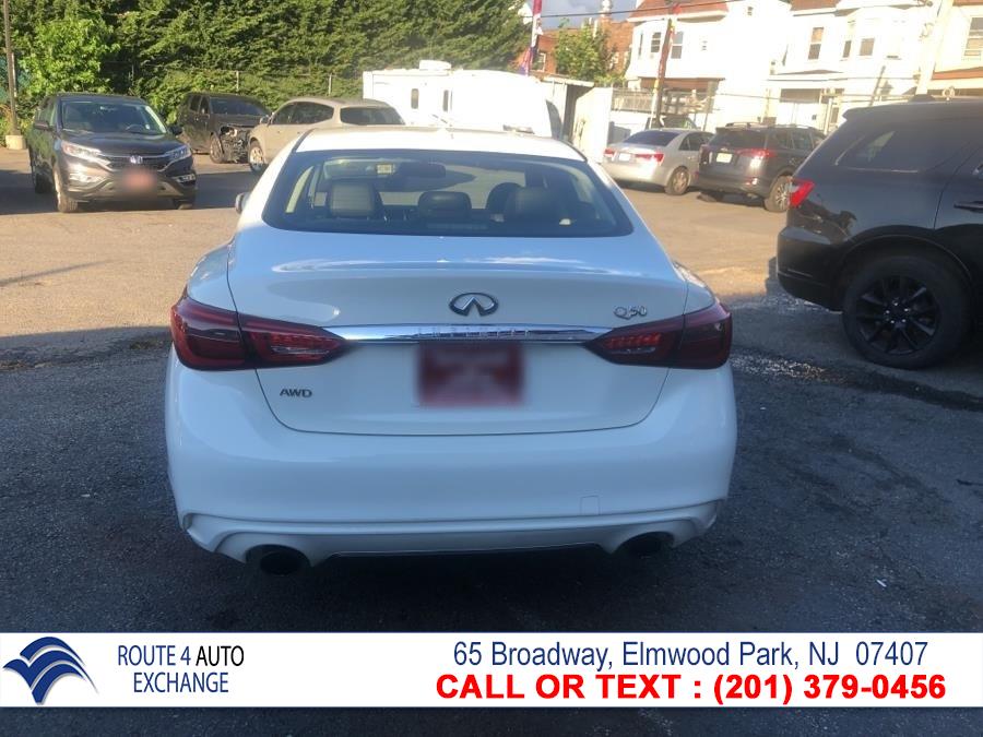 Used INFINITI Q50 3.0t LUXE AWD 2018 | Route 4 Auto Exchange. Elmwood Park, New Jersey Used INFINITI Q50 3.0t LUXE AWD 2018 | Route 4 Auto Exchange. Elmwood Park, New Jersey