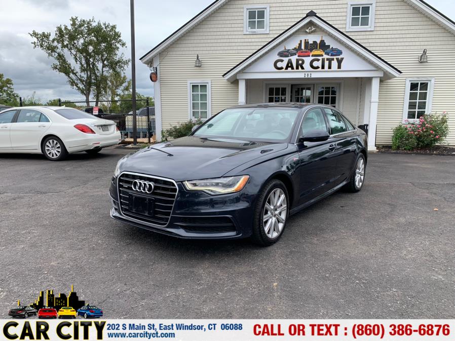 2012 Audi A6 4dr Sdn quattro 3.0T Prestige, available for sale in East Windsor, Connecticut | Car City LLC. East Windsor, Connecticut