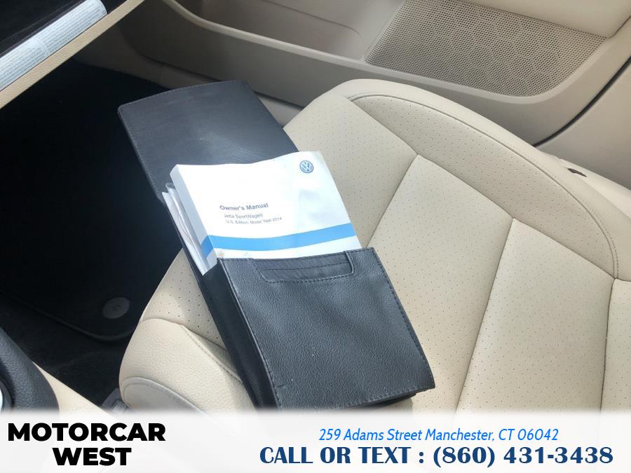 2014 Volkswagen Jetta SportWagen 4dr Manual TDI w/Sunroof, available for sale in Manchester, Connecticut | Motorcar West. Manchester, Connecticut 2014 Volkswagen Jetta SportWagen 4dr Manual TDI w/Sunroof, available for sale in Manchester, Connecticut | Motorcar West. Manchester, Connecticut