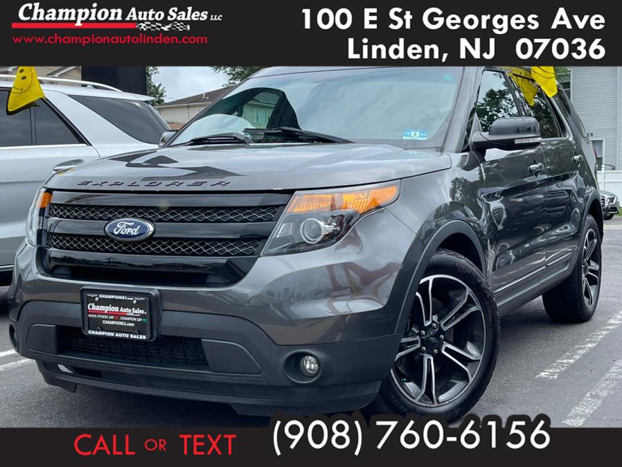 2015 Ford Explorer 4WD 4dr Sport, available for sale in Linden, New Jersey | Champion Auto Sales. Linden, New Jersey