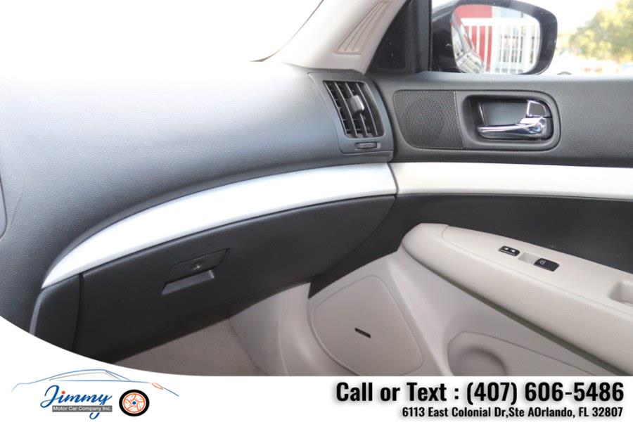 Used INFINITI G37 Sedan 4dr Sport RWD 2009 | Jimmy Motor Car Company Inc. Orlando, Florida Used INFINITI G37 Sedan 4dr Sport RWD 2009 | Jimmy Motor Car Company Inc. Orlando, Florida