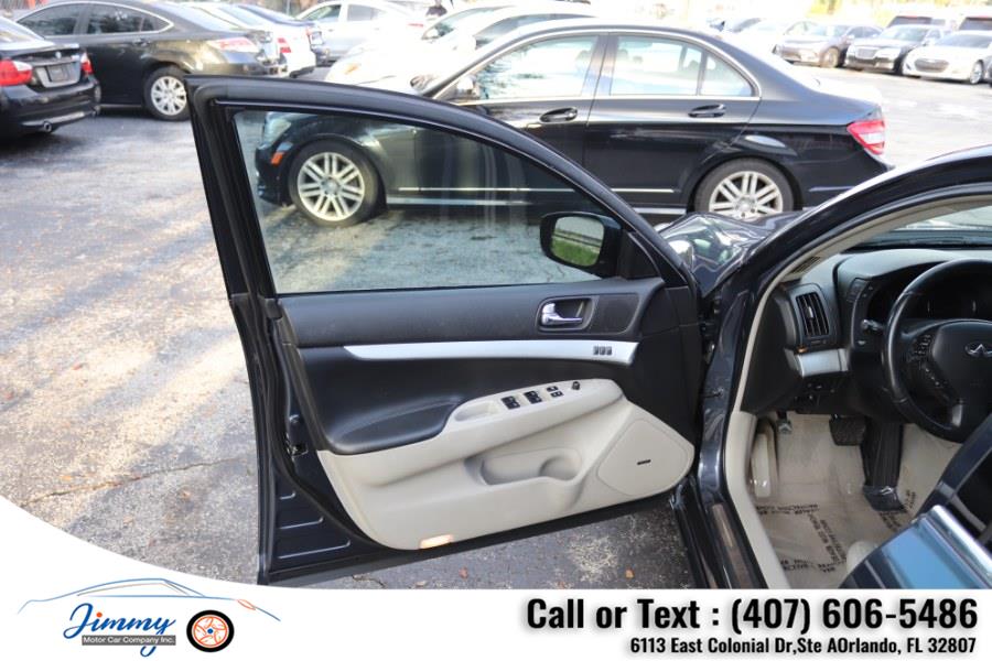 Used INFINITI G37 Sedan 4dr Sport RWD 2009 | Jimmy Motor Car Company Inc. Orlando, Florida Used INFINITI G37 Sedan 4dr Sport RWD 2009 | Jimmy Motor Car Company Inc. Orlando, Florida