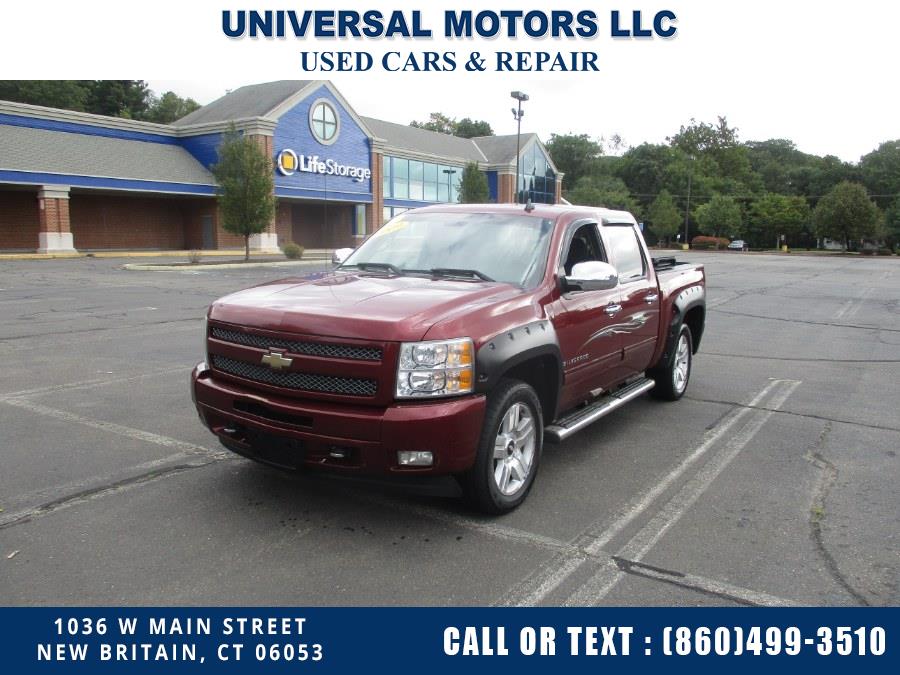 2009 Chevrolet Silverado 1500 4WD Crew Cab 143.5" LT, available for sale in New Britain, Connecticut | Universal Motors LLC. New Britain, Connecticut