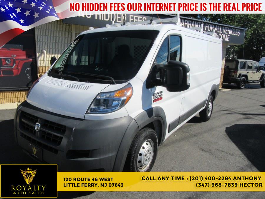 2016 Ram ProMaster Cargo Van 1500 Low Roof 136" WB, available for sale in Little Ferry, New Jersey | Royalty Auto Sales. Little Ferry, New Jersey
