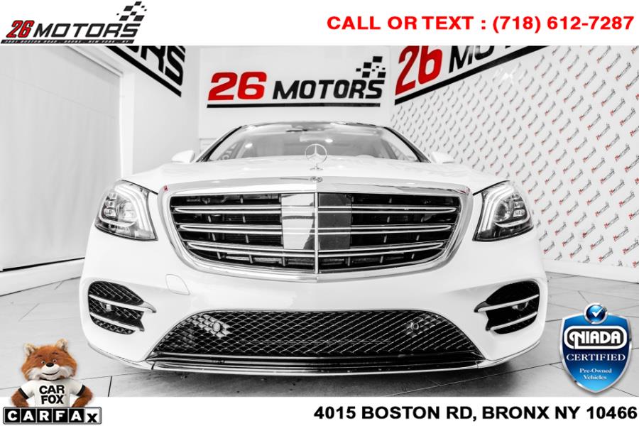 Used Mercedes-Benz S-Class S 450 Sedan 2018 | 26 Motors Corp. Bronx, New York Used Mercedes-Benz S-Class S 450 Sedan 2018 | 26 Motors Corp. Bronx, New York
