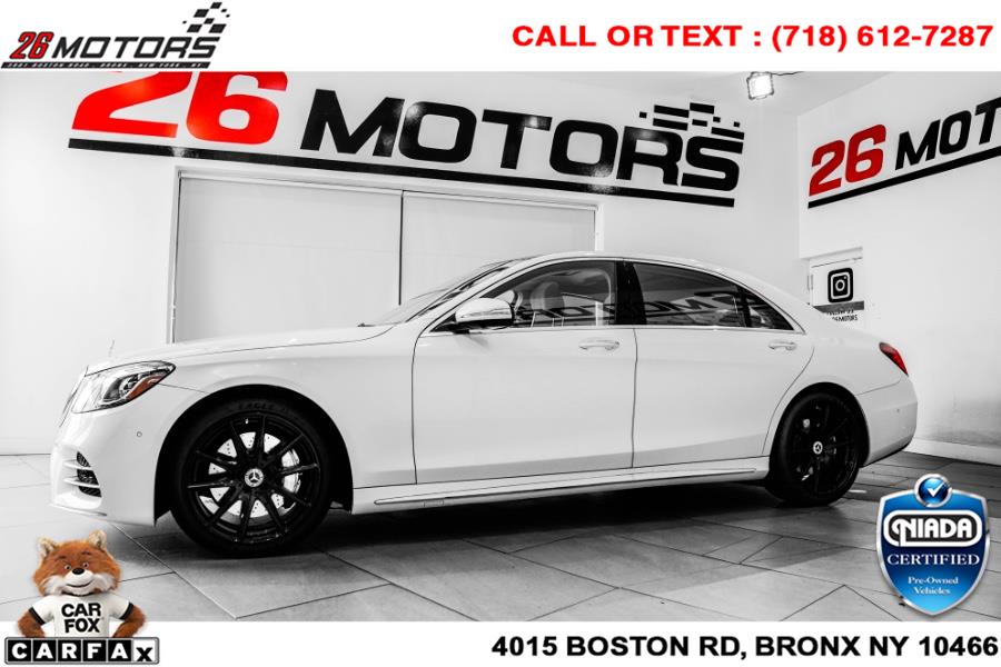 Used Mercedes-Benz S-Class S 450 Sedan 2018 | 26 Motors Corp. Bronx, New York Used Mercedes-Benz S-Class S 450 Sedan 2018 | 26 Motors Corp. Bronx, New York