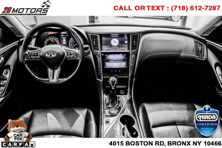 Used INFINITI Q50 3.0t LUXE AWD 2018 | 26 Motors Corp. Bronx, New York Used INFINITI Q50 3.0t LUXE AWD 2018 | 26 Motors Corp. Bronx, New York