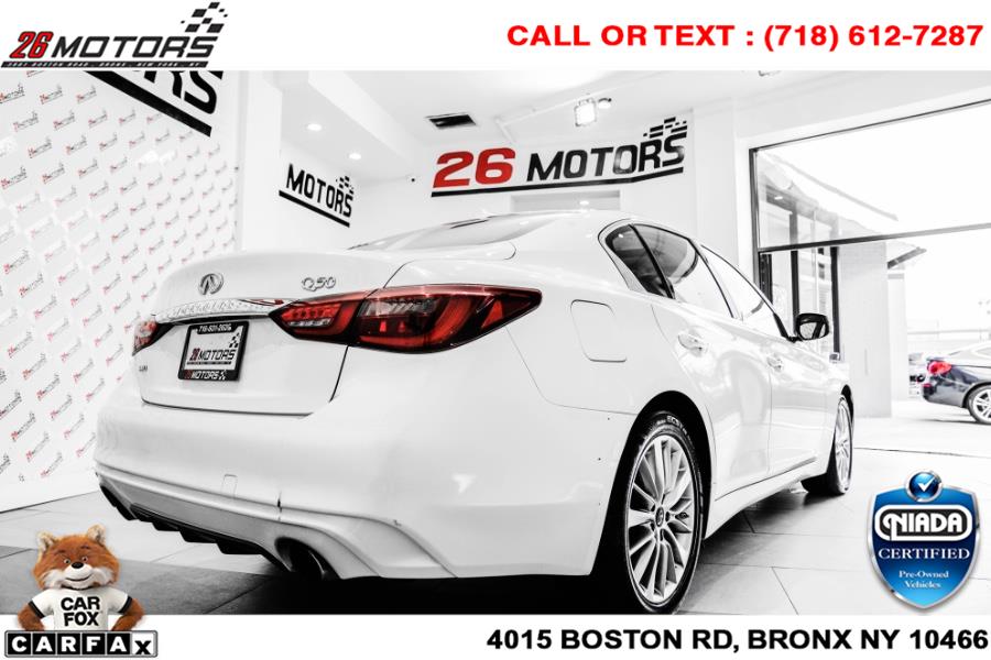 Used INFINITI Q50 3.0t LUXE AWD 2018 | 26 Motors Corp. Bronx, New York Used INFINITI Q50 3.0t LUXE AWD 2018 | 26 Motors Corp. Bronx, New York
