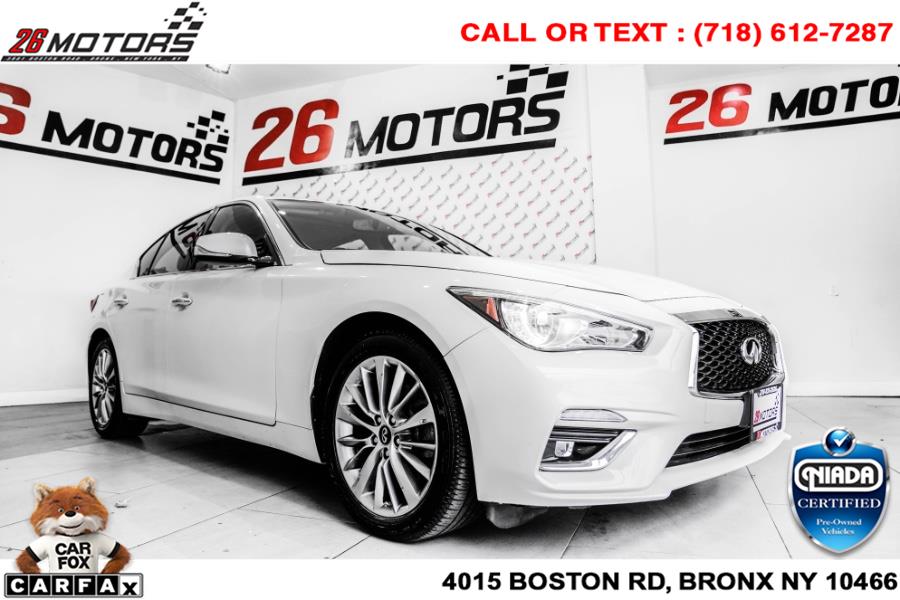 Used INFINITI Q50 3.0t LUXE AWD 2018 | 26 Motors Corp. Bronx, New York Used INFINITI Q50 3.0t LUXE AWD 2018 | 26 Motors Corp. Bronx, New York