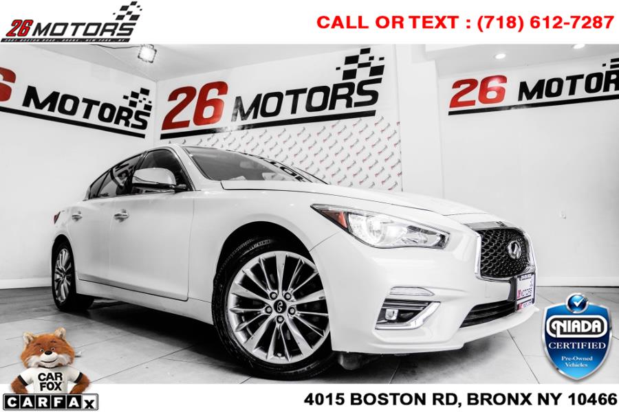 Used INFINITI Q50 3.0t LUXE AWD 2018 | 26 Motors Corp. Bronx, New York Used INFINITI Q50 3.0t LUXE AWD 2018 | 26 Motors Corp. Bronx, New York