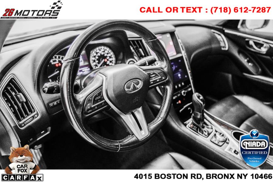 Used INFINITI Q50 3.0t LUXE AWD 2018 | 26 Motors Corp. Bronx, New York Used INFINITI Q50 3.0t LUXE AWD 2018 | 26 Motors Corp. Bronx, New York