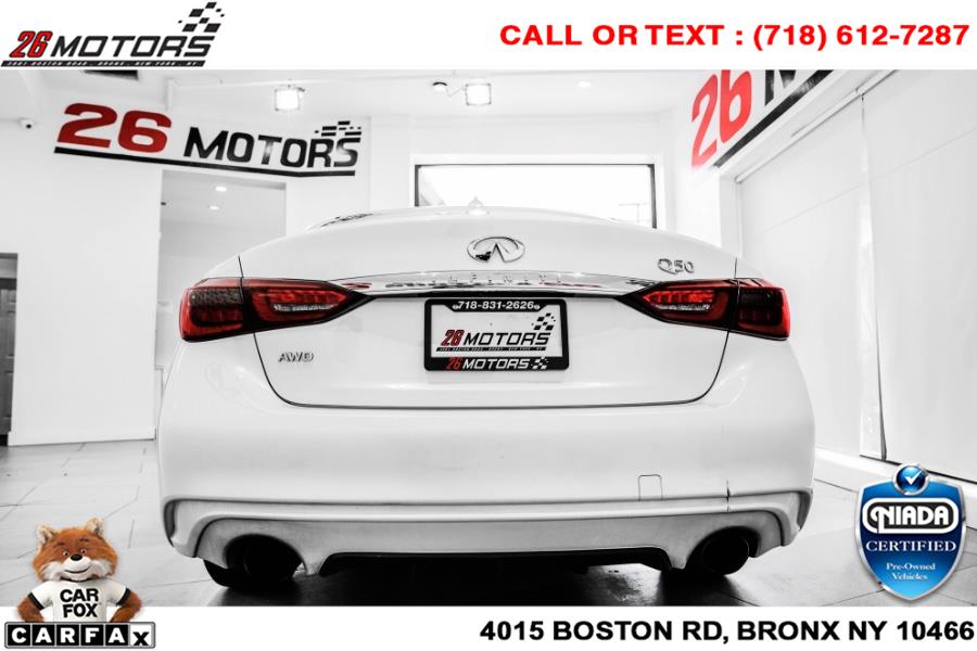 Used INFINITI Q50 3.0t LUXE AWD 2018 | 26 Motors Corp. Bronx, New York Used INFINITI Q50 3.0t LUXE AWD 2018 | 26 Motors Corp. Bronx, New York