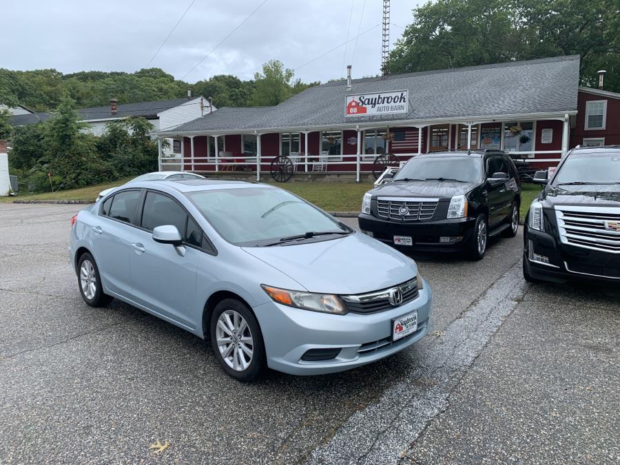2012 Honda Civic Sdn 4dr Auto EX, available for sale in Old Saybrook, Connecticut | Saybrook Auto Barn. Old Saybrook, Connecticut