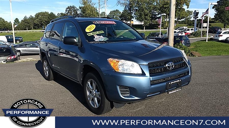 2012 Toyota RAV4 4WD 4dr I4 (Natl), available for sale in Wilton, Connecticut | Performance Motor Cars Of Connecticut LLC. Wilton, Connecticut