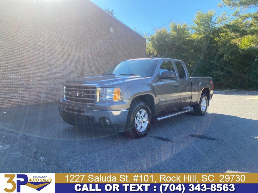 2013 GMC Sierra 1500 4WD Ext Cab 143.5" SLE, available for sale in Rock Hill, South Carolina | 3 Points Auto Sales. Rock Hill, South Carolina