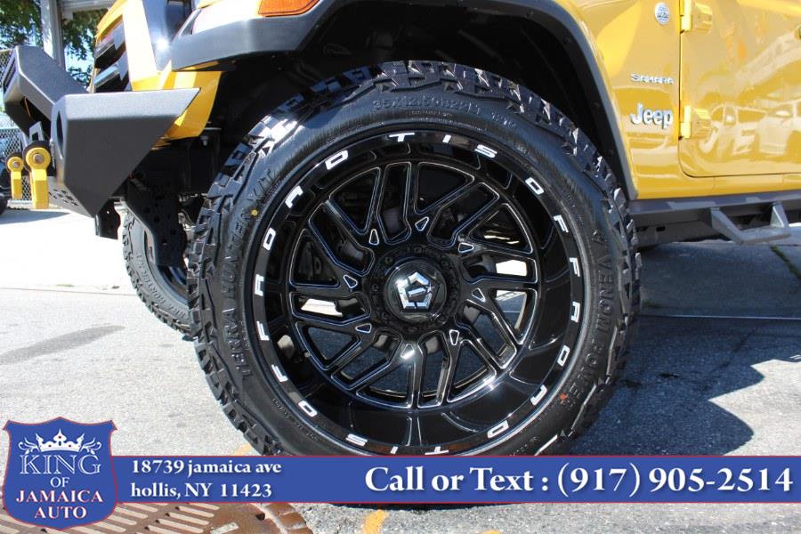 Used Jeep Wrangler Unlimited Sahara 4x4 2020 | King of Jamaica Auto Inc. Hollis, New York Used Jeep Wrangler Unlimited Sahara 4x4 2020 | King of Jamaica Auto Inc. Hollis, New York