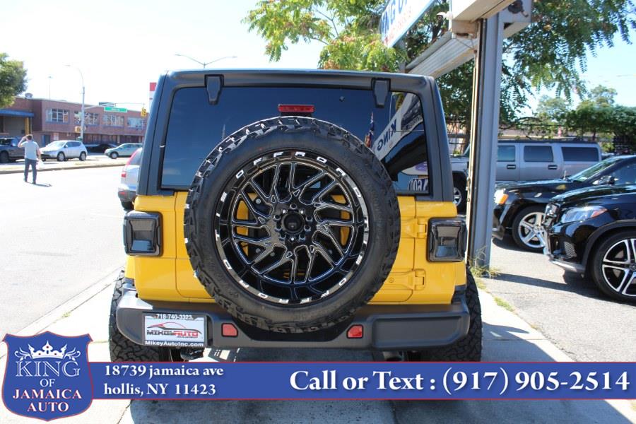 Used Jeep Wrangler Unlimited Sahara 4x4 2020 | King of Jamaica Auto Inc. Hollis, New York Used Jeep Wrangler Unlimited Sahara 4x4 2020 | King of Jamaica Auto Inc. Hollis, New York