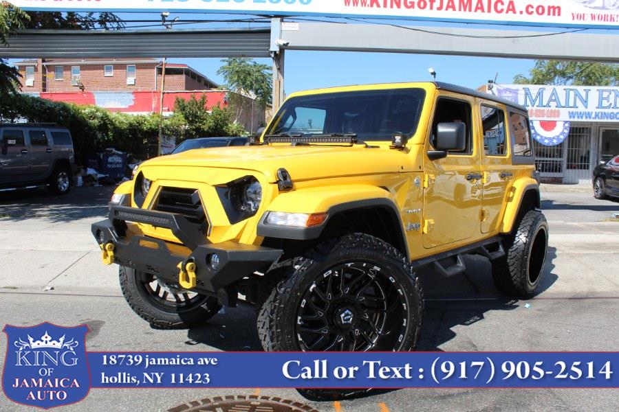 Used Jeep Wrangler Unlimited Sahara 4x4 2020 | King of Jamaica Auto Inc. Hollis, New York