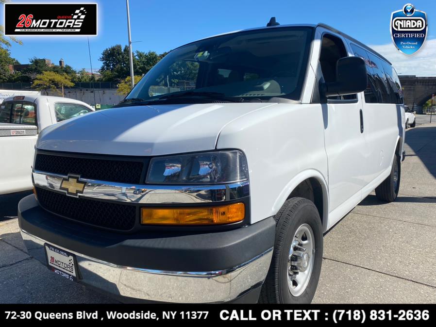 Used Chevrolet Express Passenger RWD 3500 135" LT 2019 | 26 Motors Queens. Woodside, New York Used Chevrolet Express Passenger RWD 3500 135" LT 2019 | 26 Motors Queens. Woodside, New York