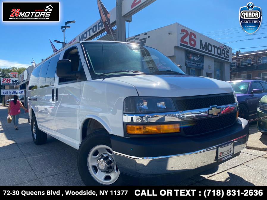 Used Chevrolet Express Passenger RWD 3500 135" LT 2019 | 26 Motors Queens. Woodside, New York Used Chevrolet Express Passenger RWD 3500 135" LT 2019 | 26 Motors Queens. Woodside, New York