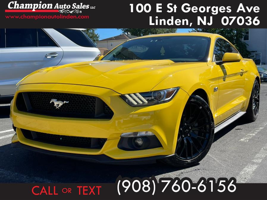 2017 Ford Mustang GT Premium Fastback, available for sale in Linden, New Jersey | Champion Auto Sales. Linden, New Jersey