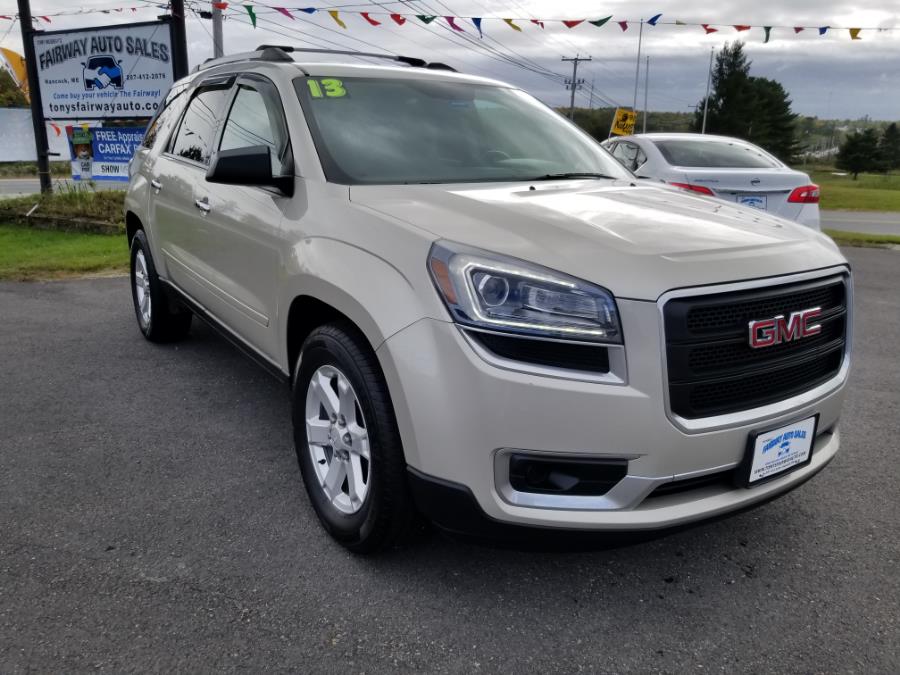 Used GMC Acadia AWD 4dr SLE w/SLE-2 2013 | Fairway Auto Sales. Hancock, Maine Used GMC Acadia AWD 4dr SLE w/SLE-2 2013 | Fairway Auto Sales. Hancock, Maine