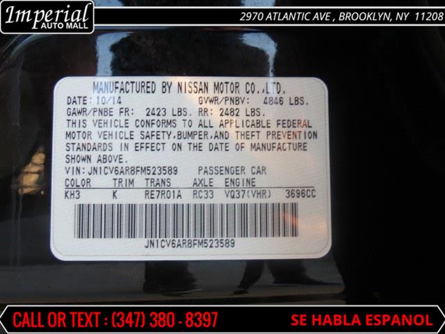 Used INFINITI Q40 4dr Sdn AWD 2015 | Imperial Auto Mall. Brooklyn, New York Used INFINITI Q40 4dr Sdn AWD 2015 | Imperial Auto Mall. Brooklyn, New York