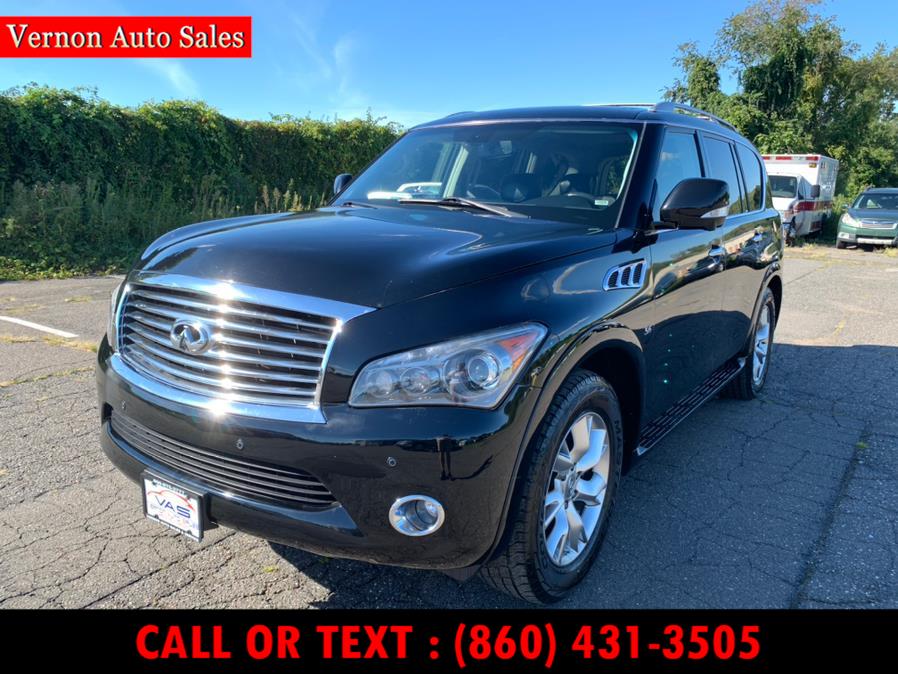 Used INFINITI QX80 4WD 4dr 2014 | Vernon Auto Sale & Service. Manchester, Connecticut Used INFINITI QX80 4WD 4dr 2014 | Vernon Auto Sale & Service. Manchester, Connecticut