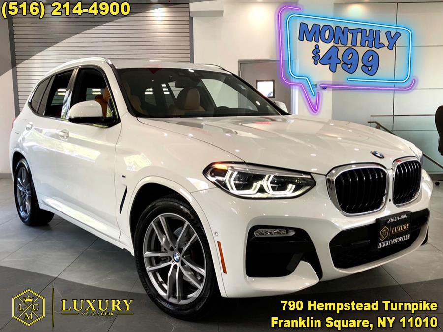 2019 BMW X3 xDrive30i Sports Activity Vehicle, available for sale in Franklin Square, New York | Luxury Motor Club. Franklin Square, New York