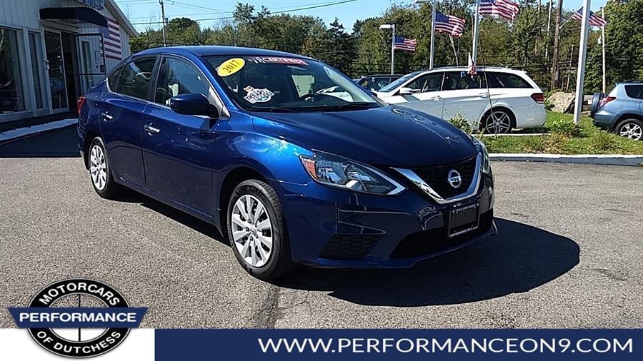 2017 Nissan Sentra SR CVT, available for sale in Wappingers Falls, New York | Performance Motor Cars. Wappingers Falls, New York