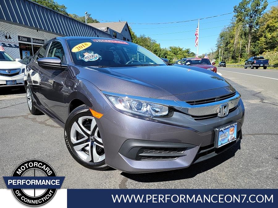 Used Honda Civic Sedan LX CVT 2018 | Performance Motor Cars Of Connecticut LLC. Wilton, Connecticut Used Honda Civic Sedan LX CVT 2018 | Performance Motor Cars Of Connecticut LLC. Wilton, Connecticut