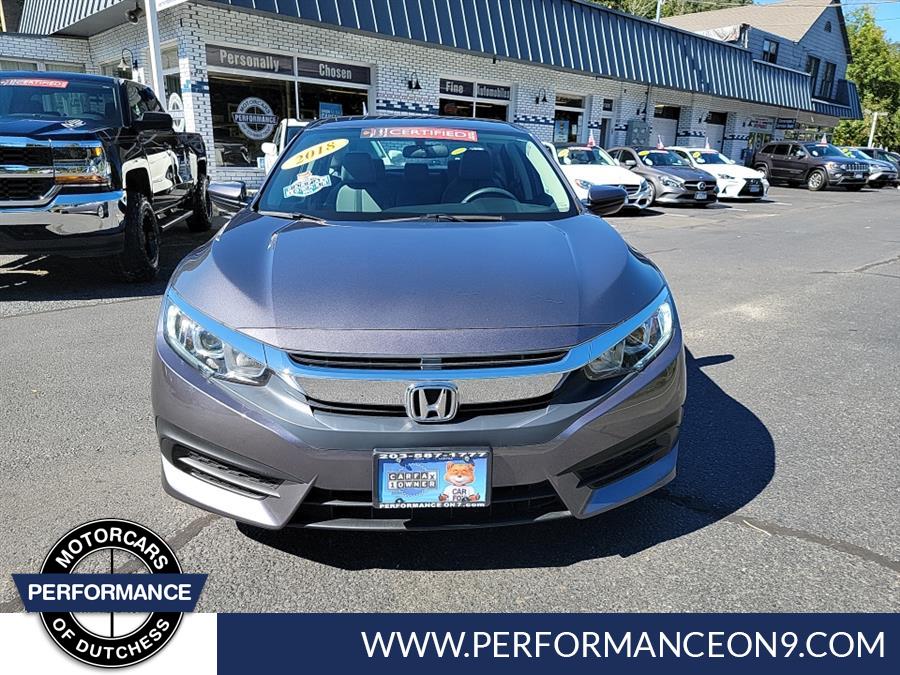 2018 Honda Civic Sedan LX CVT, available for sale in Wappingers Falls, New York | Performance Motor Cars. Wappingers Falls, New York 2018 Honda Civic Sedan LX CVT, available for sale in Wappingers Falls, New York | Performance Motor Cars. Wappingers Falls, New York