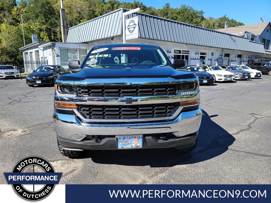 2018 Chevrolet Silverado 1500 CUSTOM 4WD Double Cab 143.5" Work Truck, available for sale in Wappingers Falls, New York | Performance Motor Cars. Wappingers Falls, New York 2018 Chevrolet Silverado 1500 CUSTOM 4WD Double Cab 143.5" Work Truck, available for sale in Wappingers Falls, New York | Performance Motor Cars. Wappingers Falls, New York