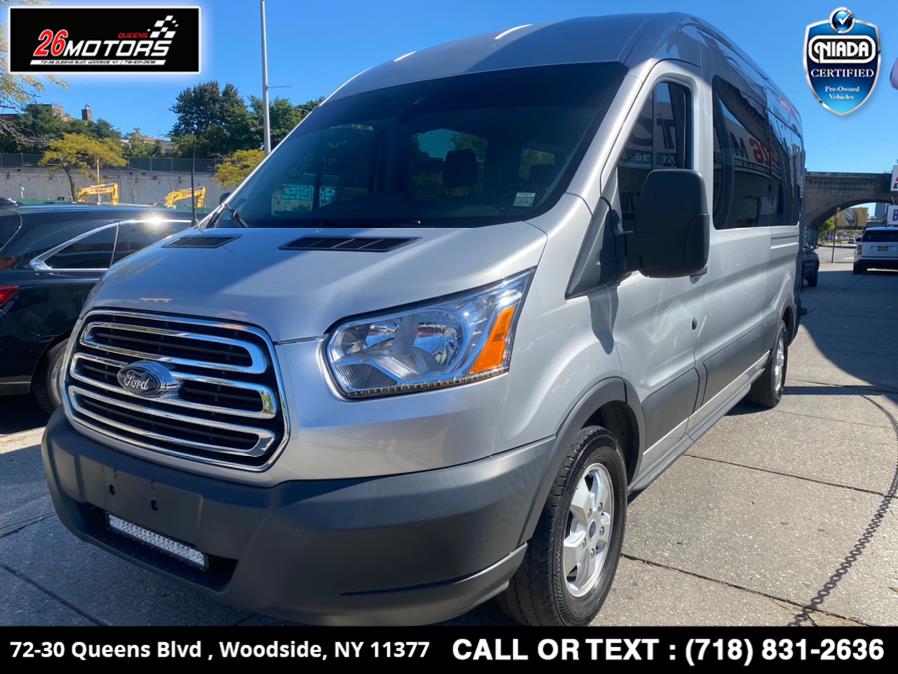 Used Ford Transit Passenger Wagon T-350 148" Med Roof XL Sliding RH Dr 2018 | 26 Motors Queens. Woodside, New York Used Ford Transit Passenger Wagon T-350 148" Med Roof XL Sliding RH Dr 2018 | 26 Motors Queens. Woodside, New York