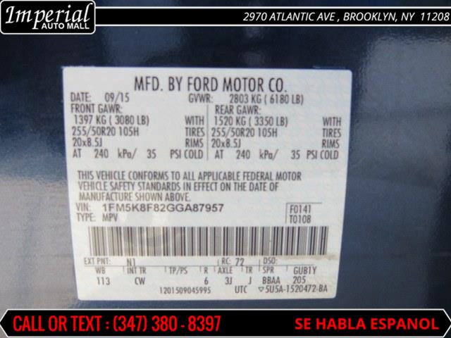 Used Ford Explorer 4WD 4dr Limited 2016 | Imperial Auto Mall. Brooklyn, New York Used Ford Explorer 4WD 4dr Limited 2016 | Imperial Auto Mall. Brooklyn, New York