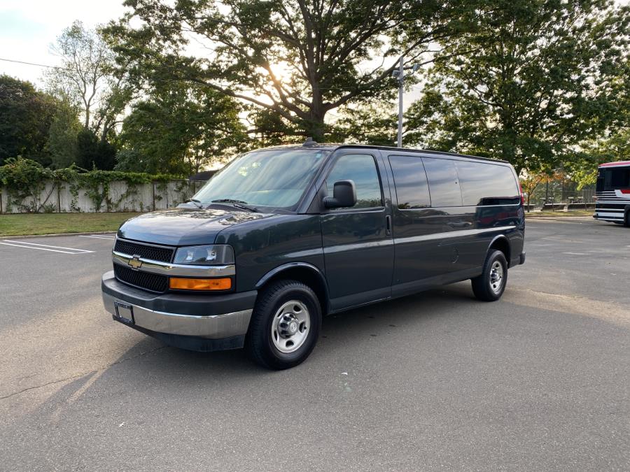 2017 Chevrolet Express Passenger RWD 3500 155" LT w/1LT, available for sale in Milford, Connecticut | Village Auto Sales. Milford, Connecticut