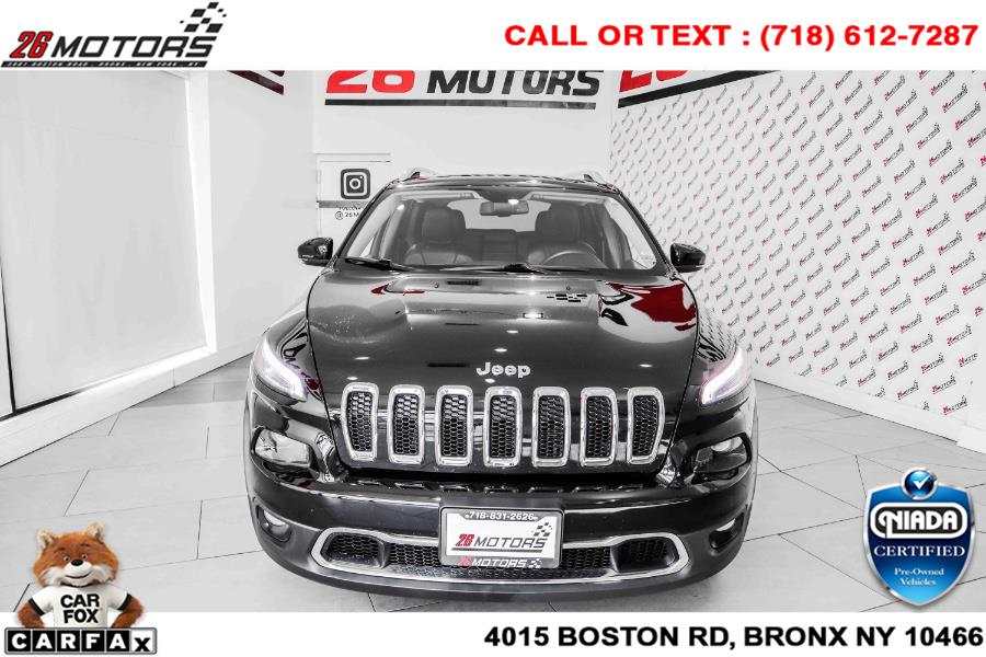 Used Jeep Cherokee Limited 4x4 2018 | 26 Motors Corp. Bronx, New York Used Jeep Cherokee Limited 4x4 2018 | 26 Motors Corp. Bronx, New York