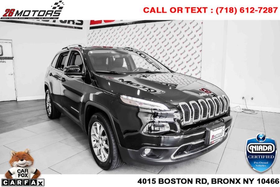 Used Jeep Cherokee Limited 4x4 2018 | 26 Motors Corp. Bronx, New York Used Jeep Cherokee Limited 4x4 2018 | 26 Motors Corp. Bronx, New York