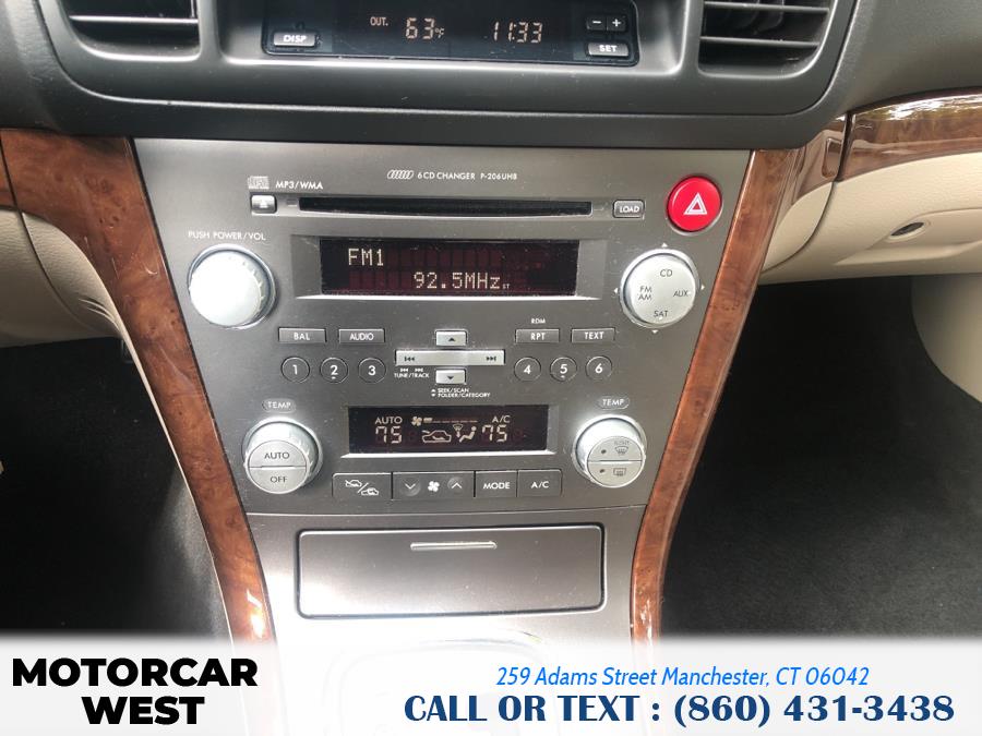 2009 Subaru Legacy 4dr H4 Auto Ltd, available for sale in Manchester, Connecticut | Motorcar West. Manchester, Connecticut 2009 Subaru Legacy 4dr H4 Auto Ltd, available for sale in Manchester, Connecticut | Motorcar West. Manchester, Connecticut