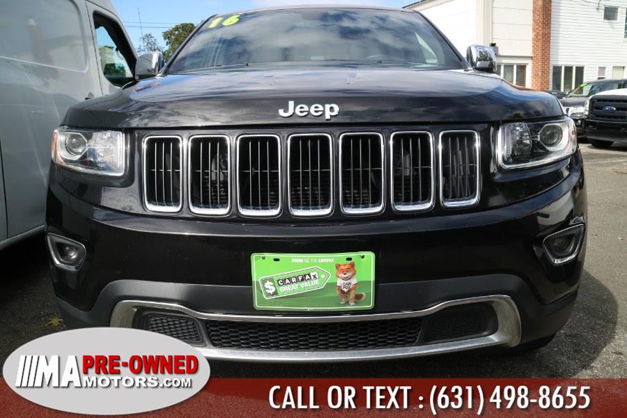 Used Jeep Grand Cherokee 4WD 4dr Limited 2016 | M & A Motors. Huntington, New York Used Jeep Grand Cherokee 4WD 4dr Limited 2016 | M & A Motors. Huntington, New York
