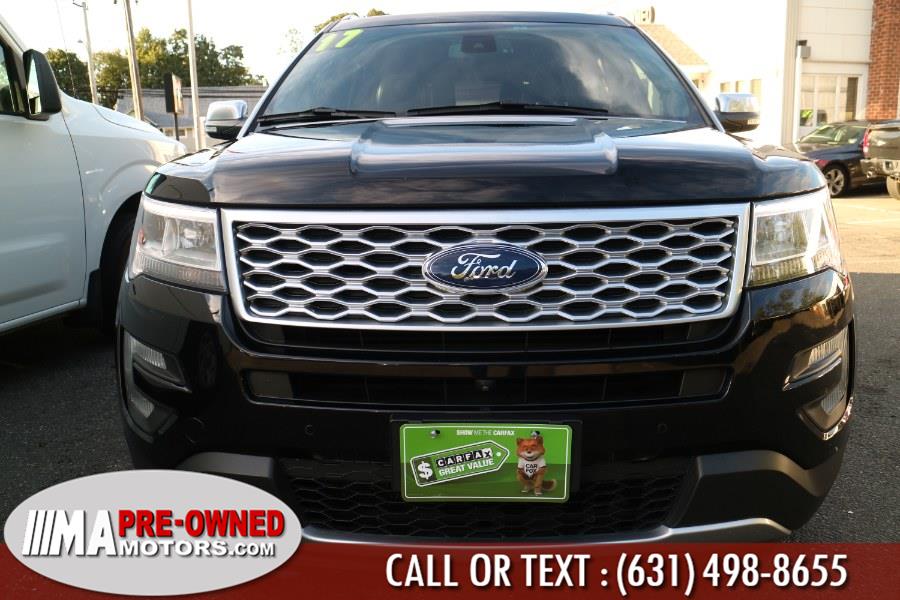 2017 Ford Explorer Platinum 4WD, available for sale in Huntington Station, New York | M & A Motors. Huntington Station, New York 2017 Ford Explorer Platinum 4WD, available for sale in Huntington Station, New York | M & A Motors. Huntington Station, New York