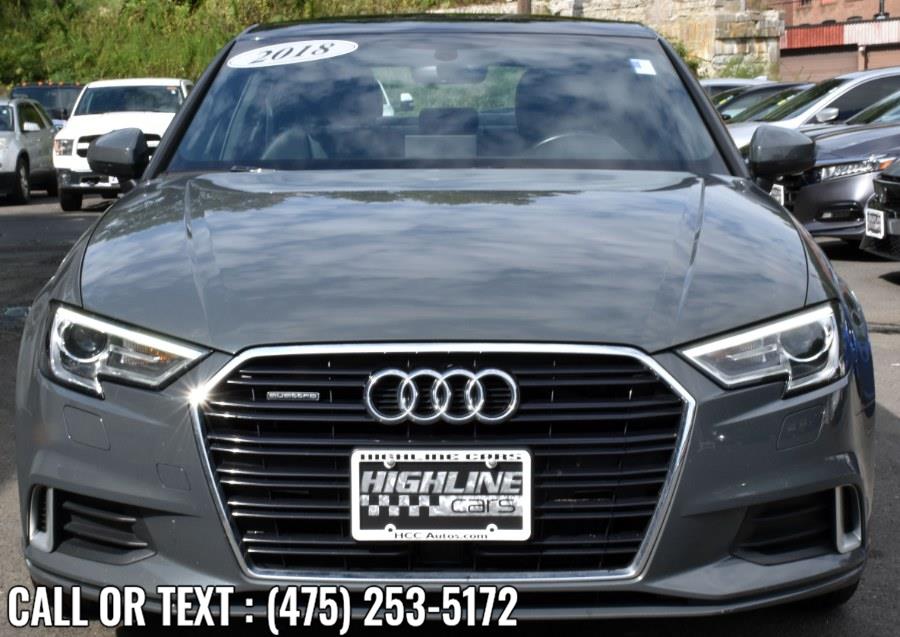 Used Audi A3 Sedan 2.0 TFSI Tech Premium quattro AWD 2018 | Highline Car Connection. Waterbury, Connecticut Used Audi A3 Sedan 2.0 TFSI Tech Premium quattro AWD 2018 | Highline Car Connection. Waterbury, Connecticut