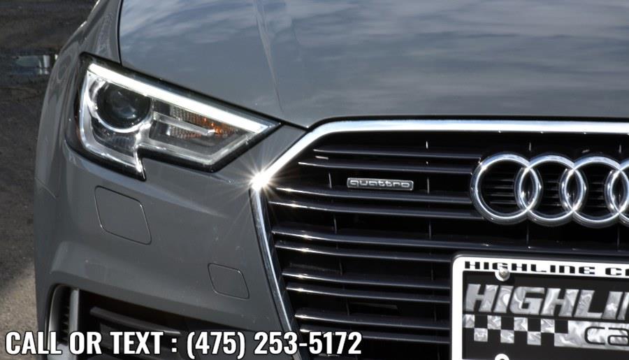 Used Audi A3 Sedan 2.0 TFSI Tech Premium quattro AWD 2018 | Highline Car Connection. Waterbury, Connecticut Used Audi A3 Sedan 2.0 TFSI Tech Premium quattro AWD 2018 | Highline Car Connection. Waterbury, Connecticut