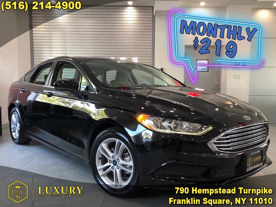 2018 Ford Fusion SE FWD, available for sale in Franklin Square, New York | Luxury Motor Club. Franklin Square, New York