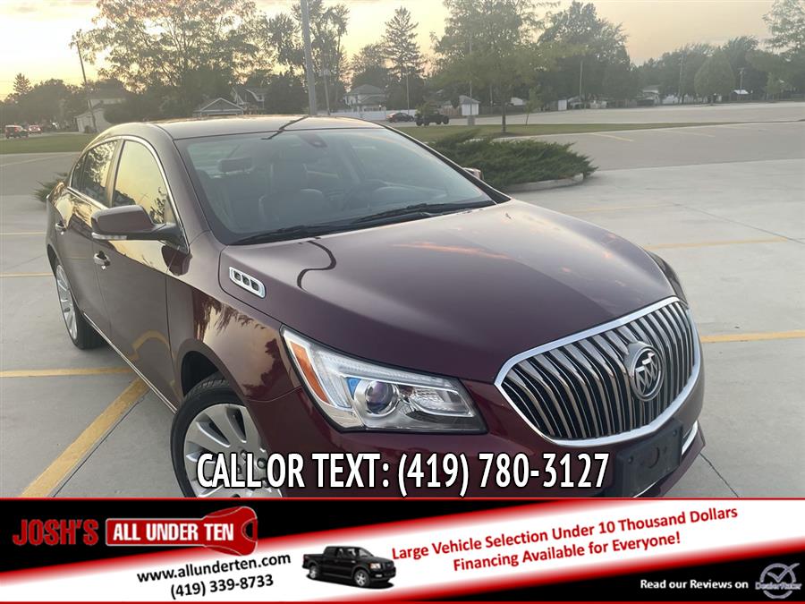 2014 Buick LaCrosse 4dr Sdn Leather AWD, available for sale in Elida, Ohio | Josh's All Under Ten LLC. Elida, Ohio