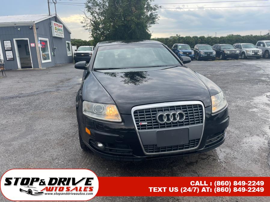 2008 Audi A6 4dr Sdn 3.2L quattro, available for sale in East Windsor, Connecticut | Stop & Drive Auto Sales. East Windsor, Connecticut 2008 Audi A6 4dr Sdn 3.2L quattro, available for sale in East Windsor, Connecticut | Stop & Drive Auto Sales. East Windsor, Connecticut