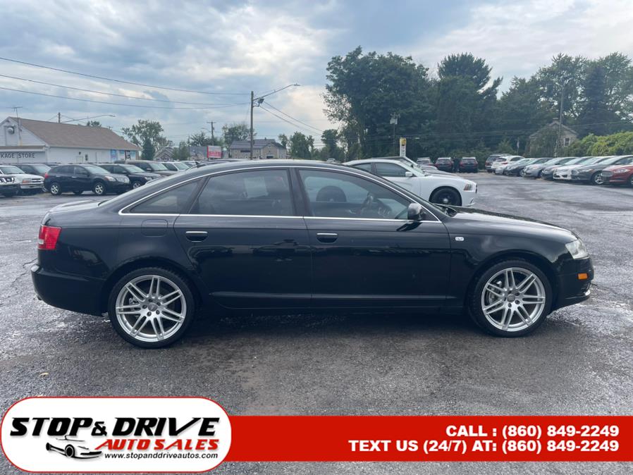 2008 Audi A6 4dr Sdn 3.2L quattro, available for sale in East Windsor, Connecticut | Stop & Drive Auto Sales. East Windsor, Connecticut 2008 Audi A6 4dr Sdn 3.2L quattro, available for sale in East Windsor, Connecticut | Stop & Drive Auto Sales. East Windsor, Connecticut