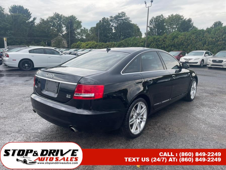 2008 Audi A6 4dr Sdn 3.2L quattro, available for sale in East Windsor, Connecticut | Stop & Drive Auto Sales. East Windsor, Connecticut 2008 Audi A6 4dr Sdn 3.2L quattro, available for sale in East Windsor, Connecticut | Stop & Drive Auto Sales. East Windsor, Connecticut